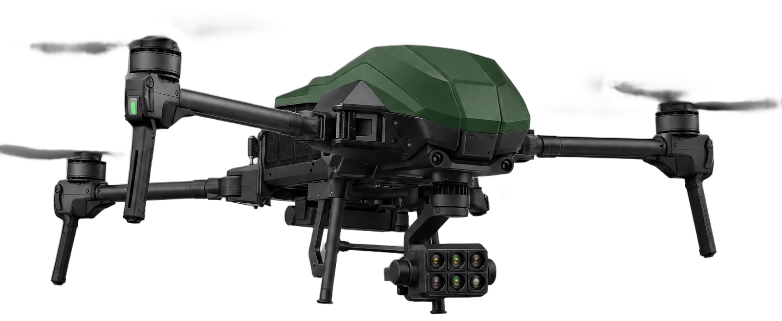 Dron rolniczy z kamerą multispektralną